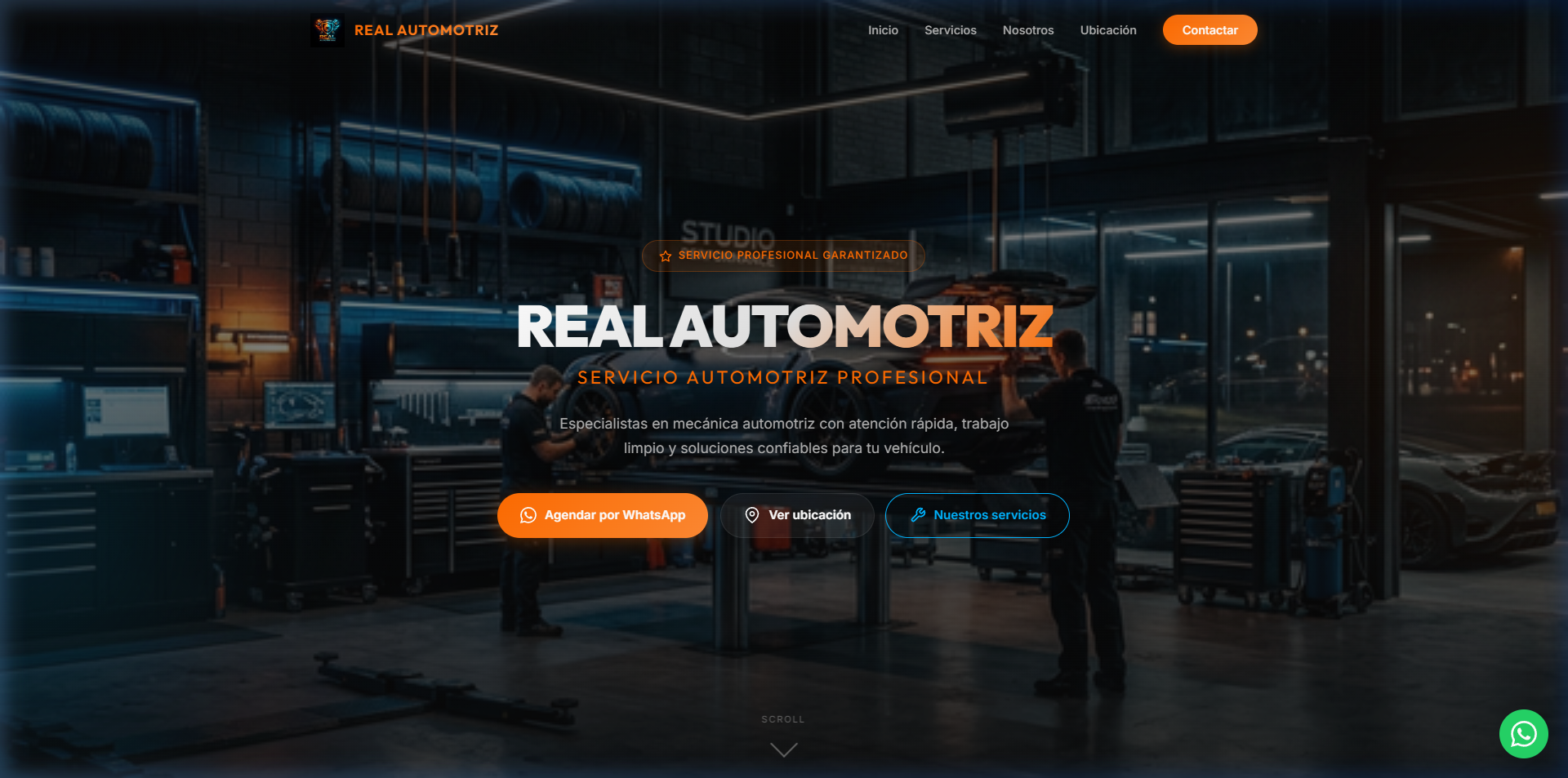 Proyecto web para Real Automotriz